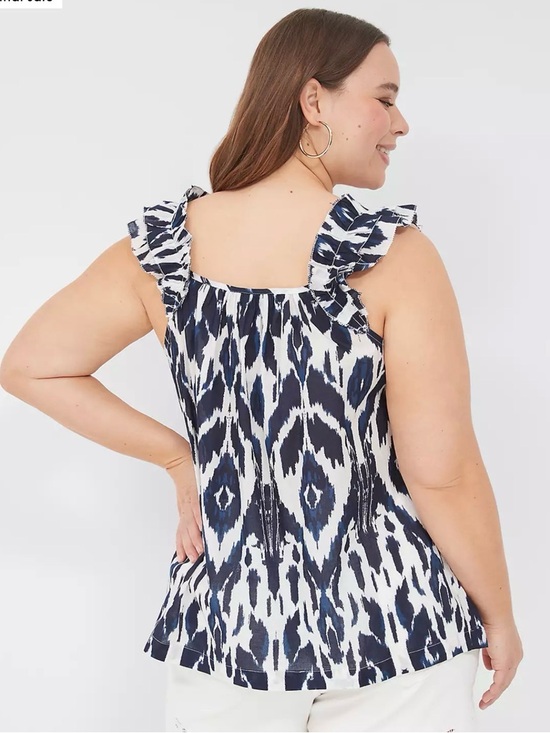 Lane Bryant Ruffled Tank - Picture 2 of 4